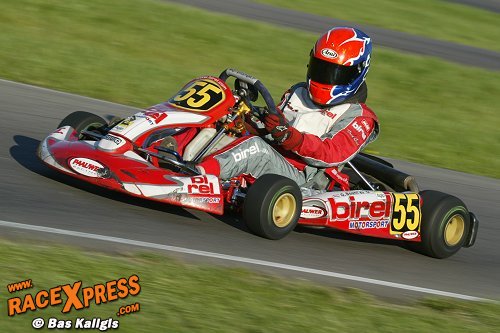 Pieter Carette begeleidt jonge talenten van KB Raceteam in KF3